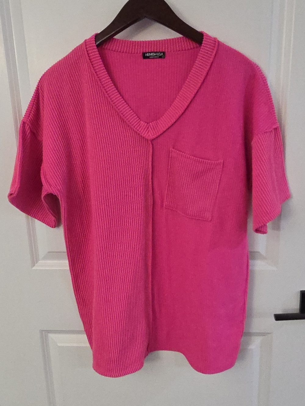 Hemish Usa Pink Top